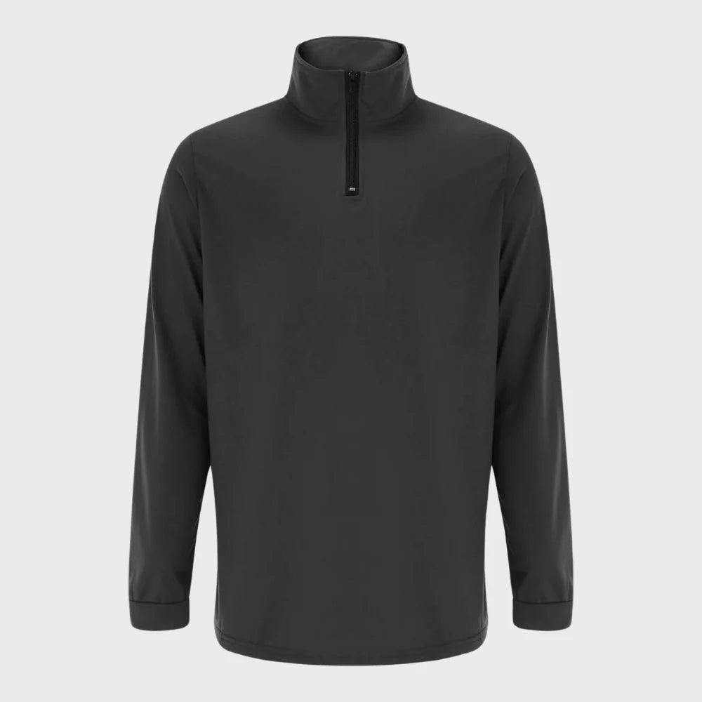 Men's Quarter Zip Sweater with Stand Collar | Men's Sweater 8