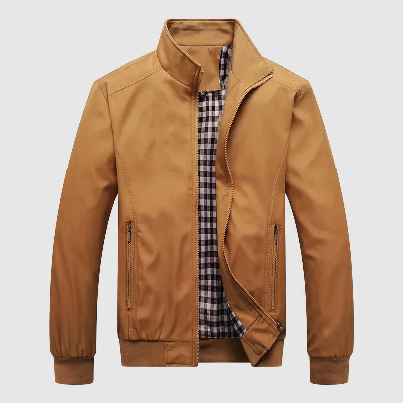 Bomber Jacket | Lightweight Polyester Blend Jacket 2
