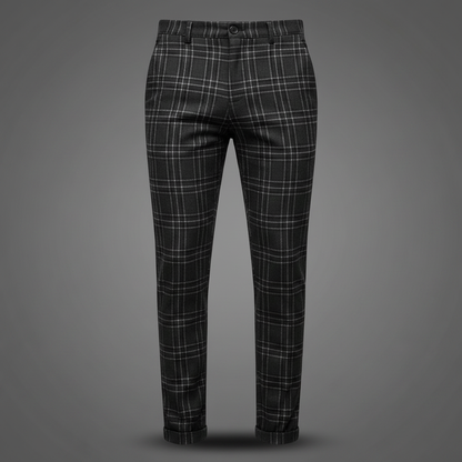 Checked Chinos | Men's Trousers for Casual Style 5