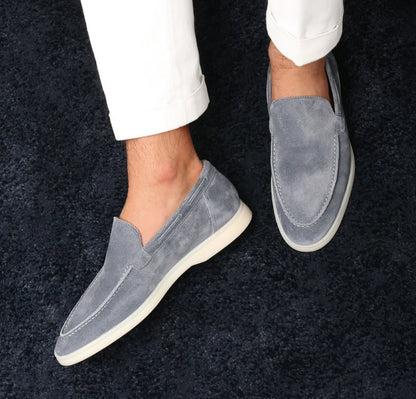 Classic Suede Loafers | Men Soft Slip-On Shoes 8
