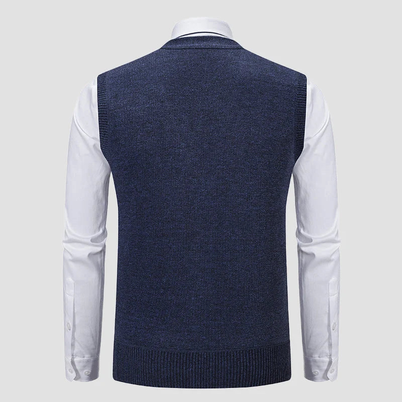 Diamond Knit Vest | Men's Sweater Vest for Tailored Style 6