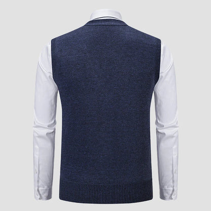 Diamond Knit Vest | Men's Sweater Vest for Tailored Style 6