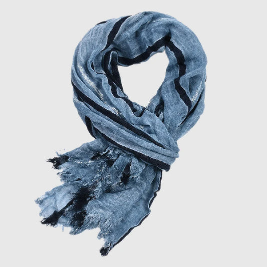 Golden Thread Scarf | Women's Lightweight Viscose Accessory 0
