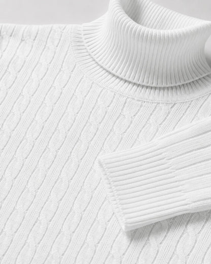 Heidi | Men's Slim Fit Turtleneck Sweater Warm Knit 3