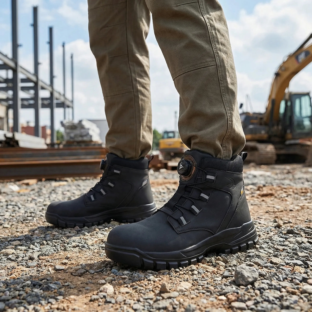 High-Ankle Waterproof Safety Work Boot | Men’s Heavy-Duty Protection 1