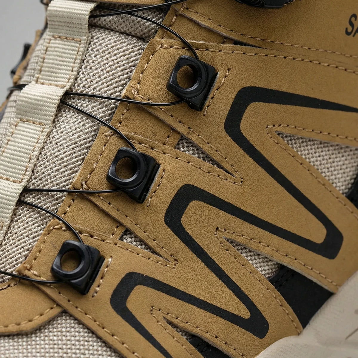 High-Top Work Boot Reinforced Toe Puncture-Resistant Sole 3