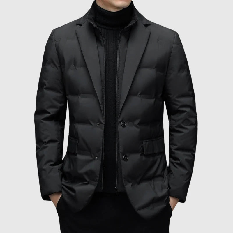 L'Essenziale Piumino | Men's Down Jacket Black 0