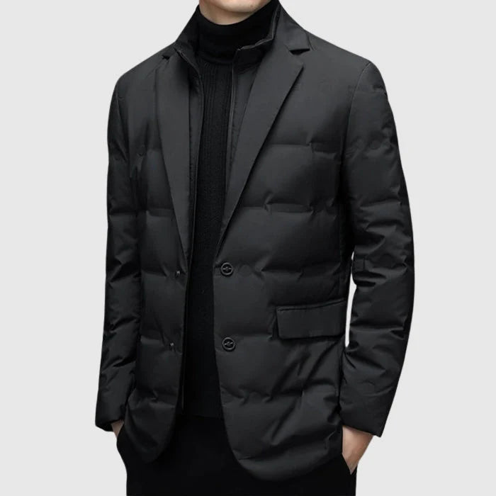 L'Essenziale Piumino | Men's Down Jacket Black 5