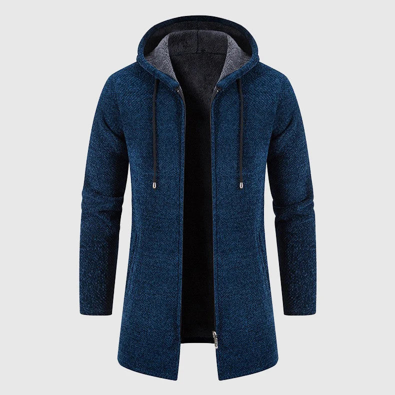 Langford Long Jacket | Men's Polyester Cotton Blend Outerwear 1