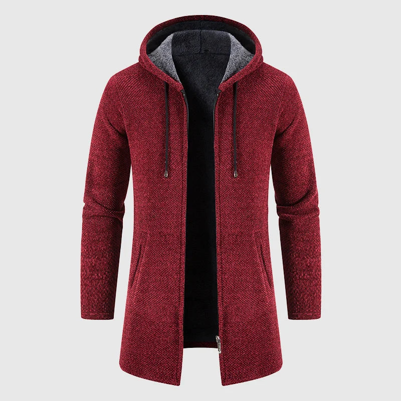 Langford Long Jacket | Men's Polyester Cotton Blend Outerwear 2