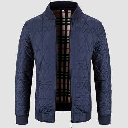 Lightweight Quilted Jacket Men Poly-Cotton Blend 0