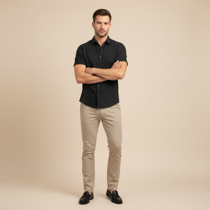 Casual Summer Shirt | Men's T Shirt Lightweight Leisurewear