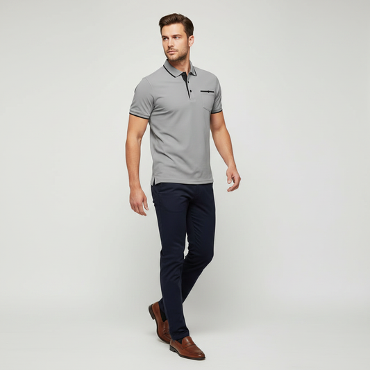 Men's Classic Fit Polo Shirt | Casual Style for Every Occasion