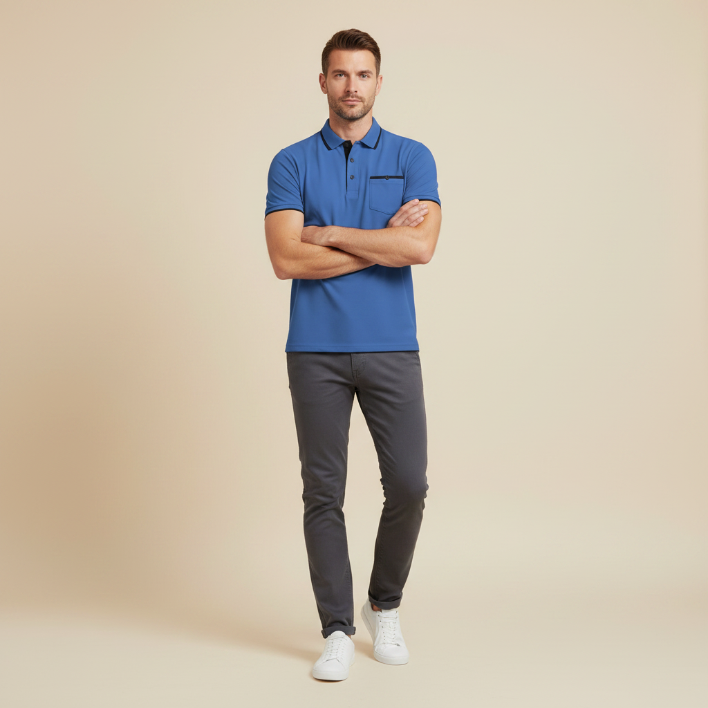 Men's Classic Fit Polo Shirt | Casual Style for Every Occasion