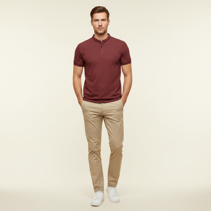 Men's Elegant Polo Shirt | Classic Casual Polo Shirts