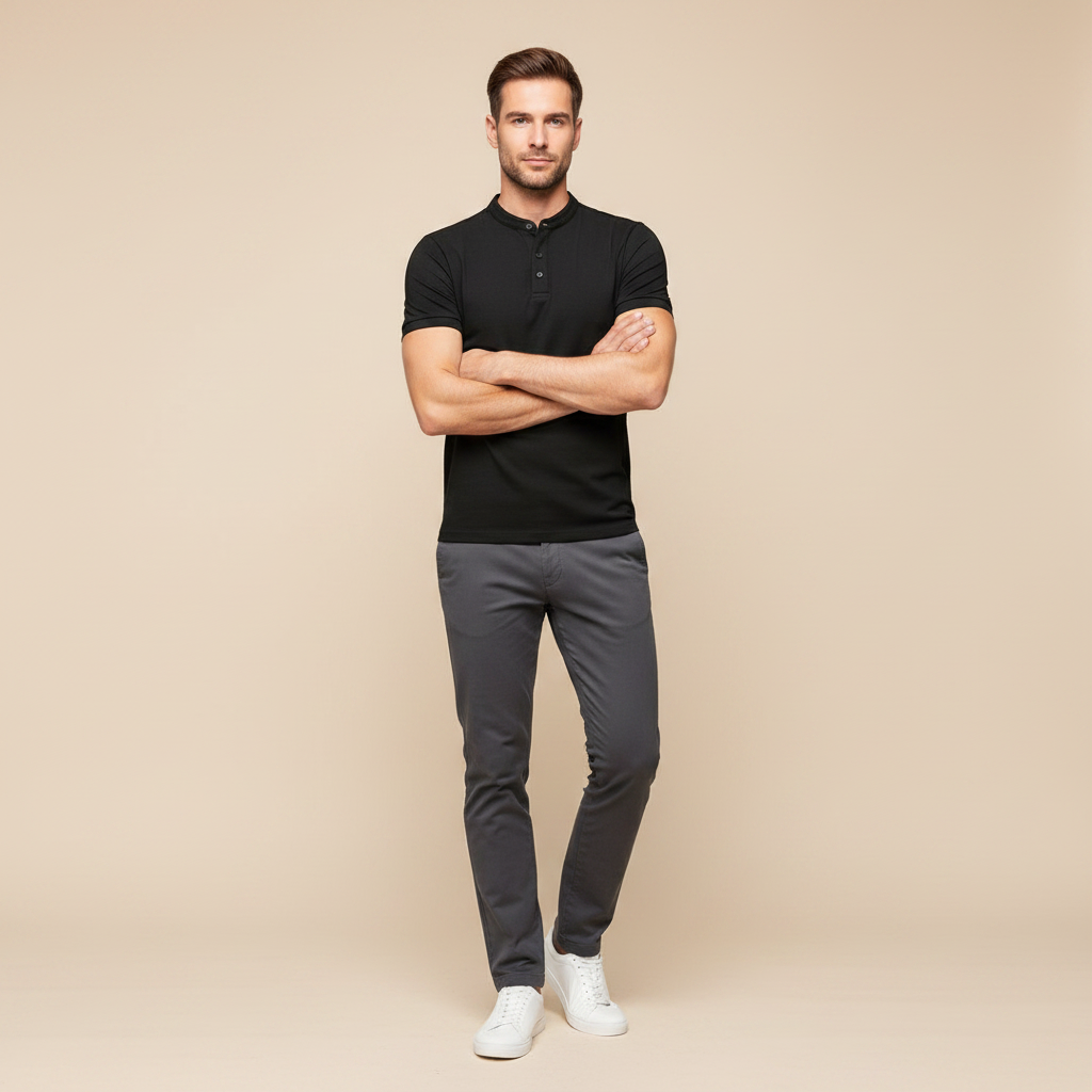 Men's Elegant Polo Shirt | Classic Casual Polo Shirts