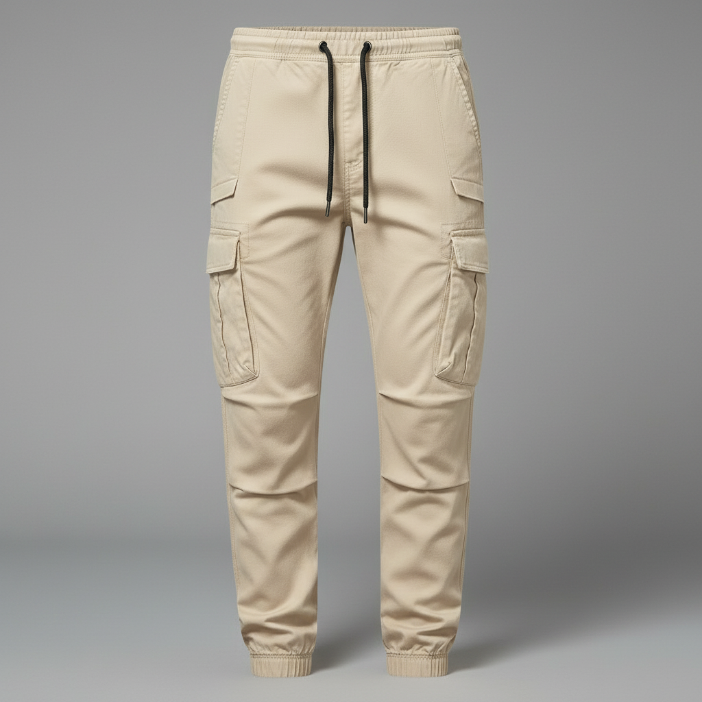 Men's Tactical Cargo Pants | Black Utility Trousers
