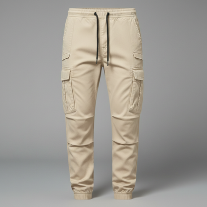 Men's Tactical Cargo Pants | Black Utility Trousers