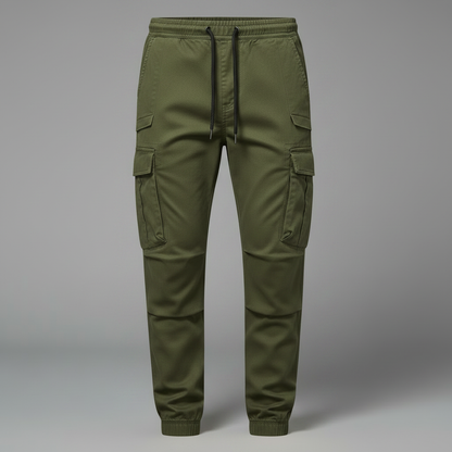 Men's Tactical Cargo Pants | Black Utility Trousers