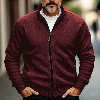 Men's Zip Up Cardigan | Men's Cardigan Sweater 3