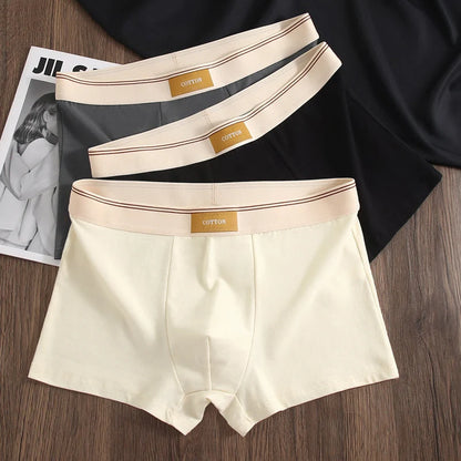 Men's Boxer Brief Set Mid-Rise Cotton Comfort 1