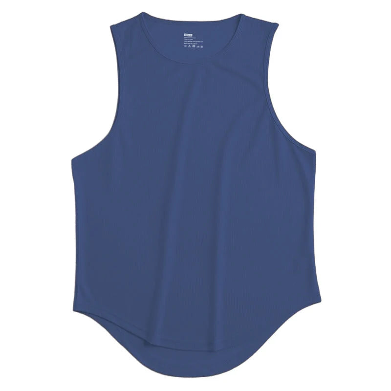Men's Breathable Mesh Training Vest | Sleeveless Sports Top 4