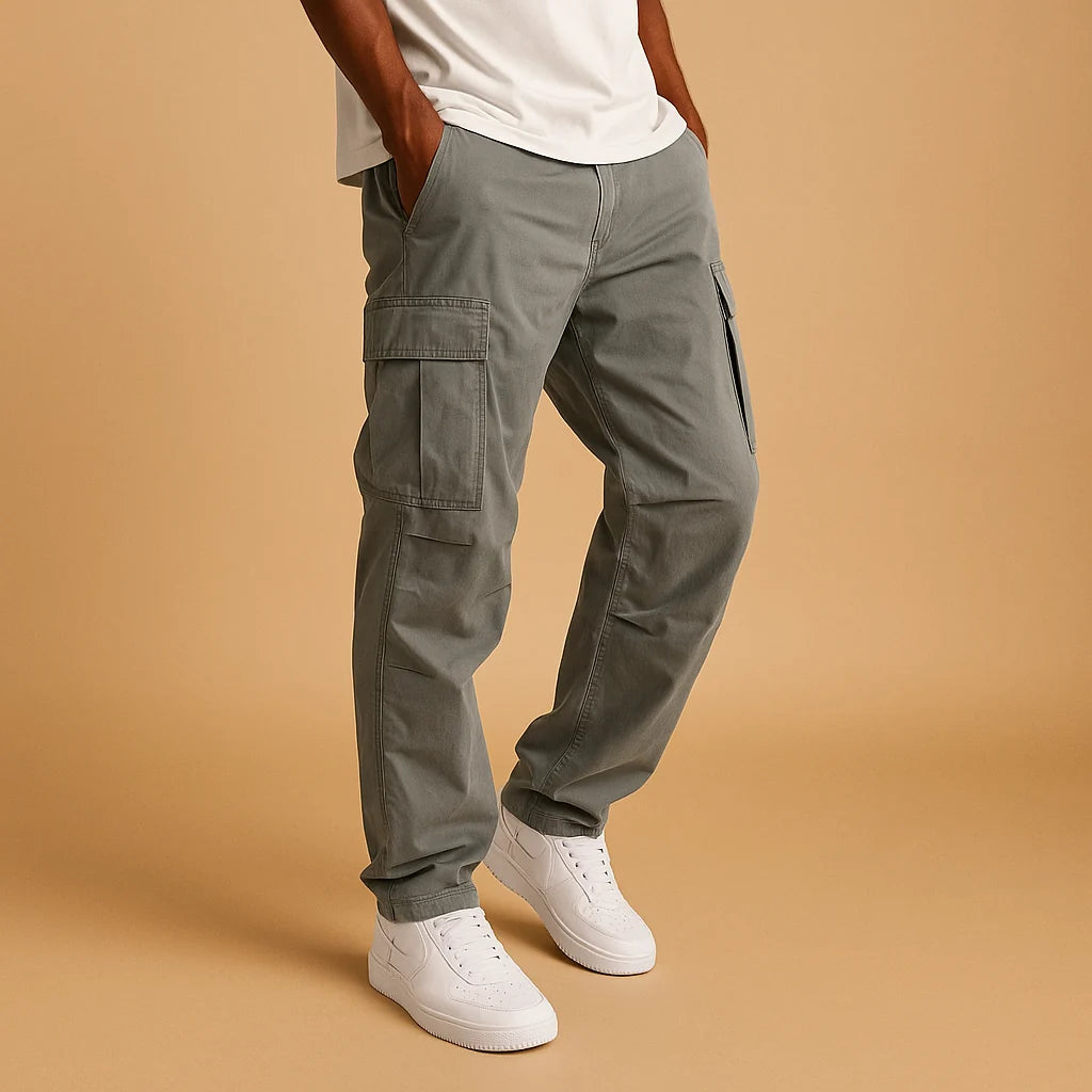 Men's Cargo Pants | Regular-Fit Trousers Cotton Blend 1