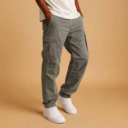 Men's Cargo Pants | Regular-Fit Trousers Cotton Blend 1
