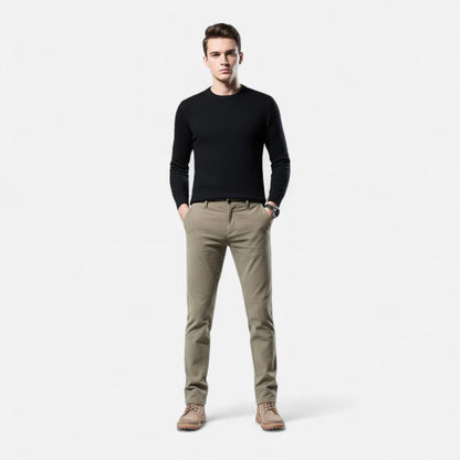 Men's Chenille Trousers | Warm Straight-Leg Autumn Winter 1