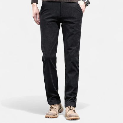Men's Chenille Trousers | Warm Straight-Leg Autumn Winter 5