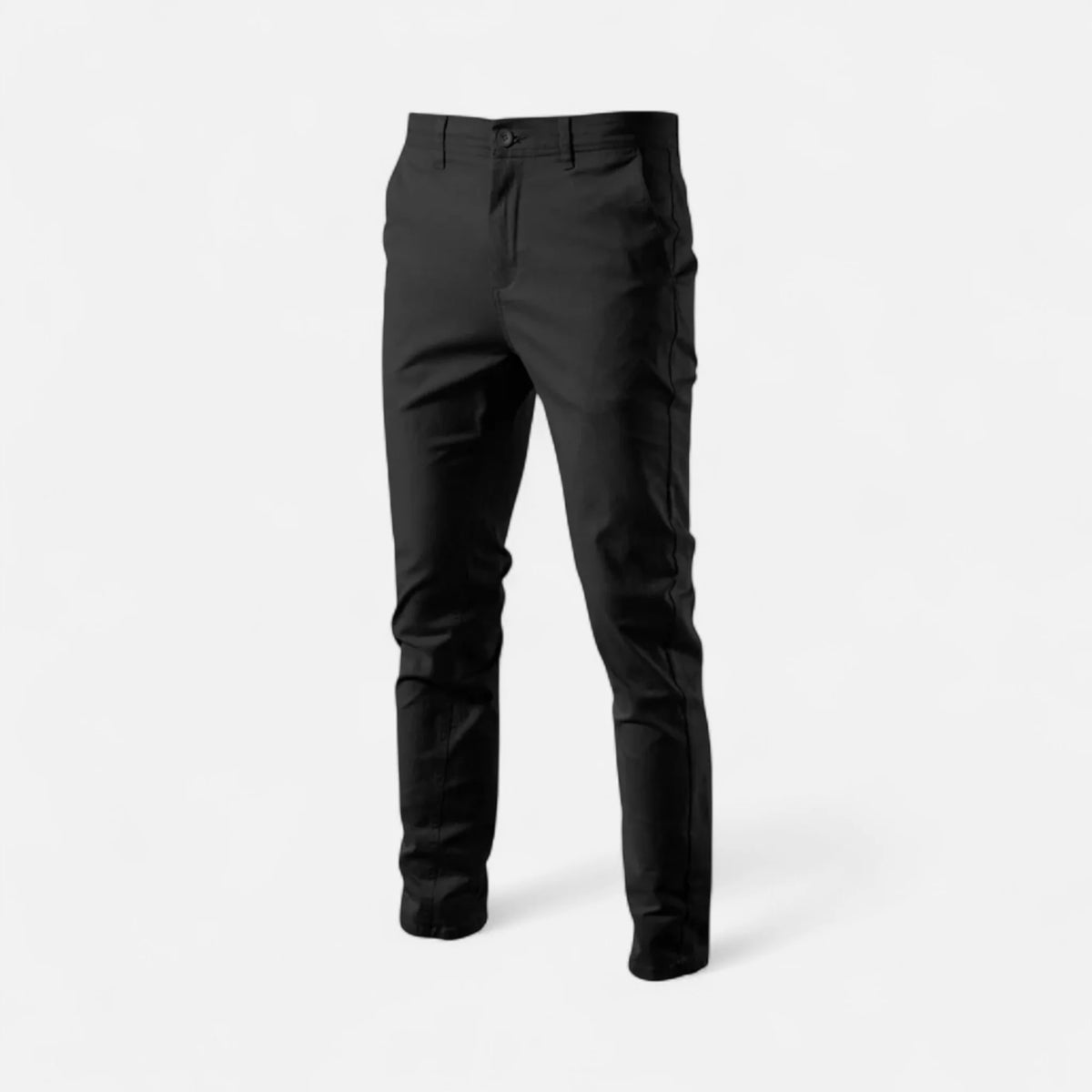 Men's Chinos Black Tailored Fit | Smart Casual Chino Pants 4