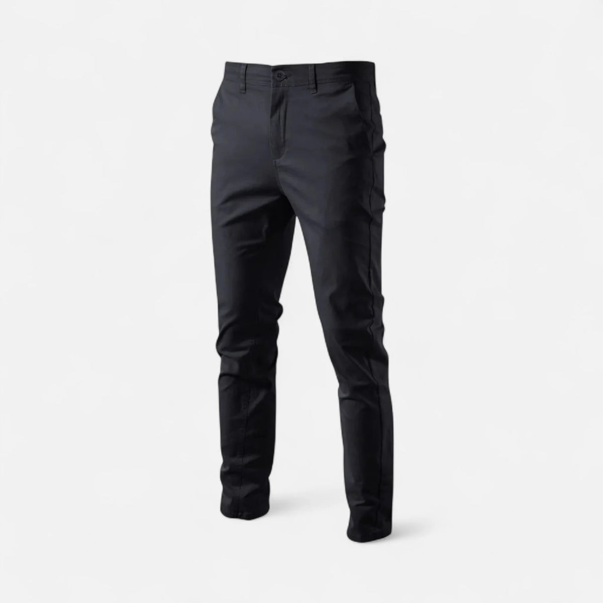 Men's Chinos Black Tailored Fit | Smart Casual Chino Pants 8