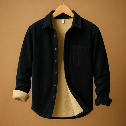 Men's Corduroy Long-Sleeve Shirt Relaxed Fit 3