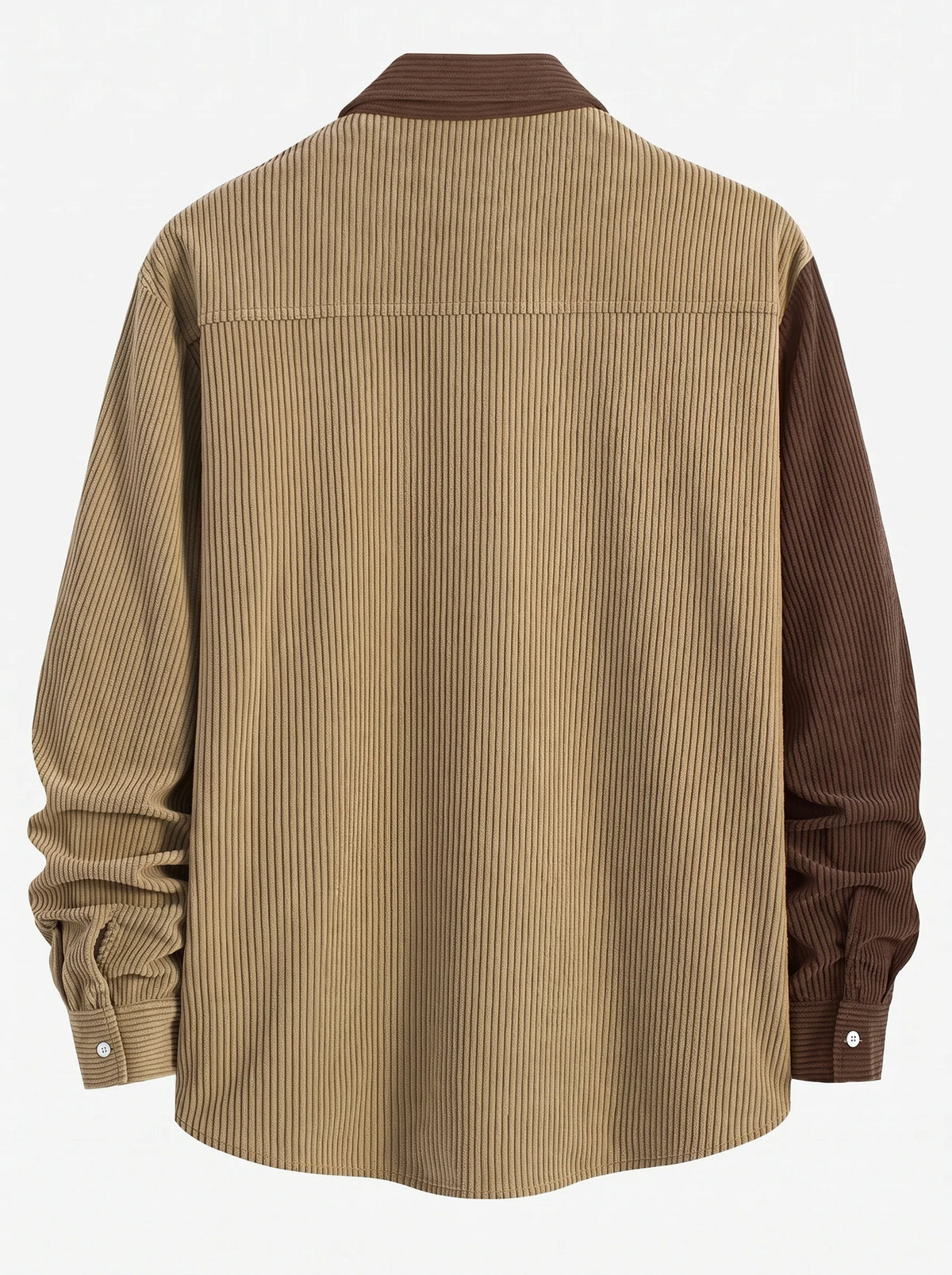 Men's Corduroy Shirt Set | Casual Straight-Leg Trousers 4