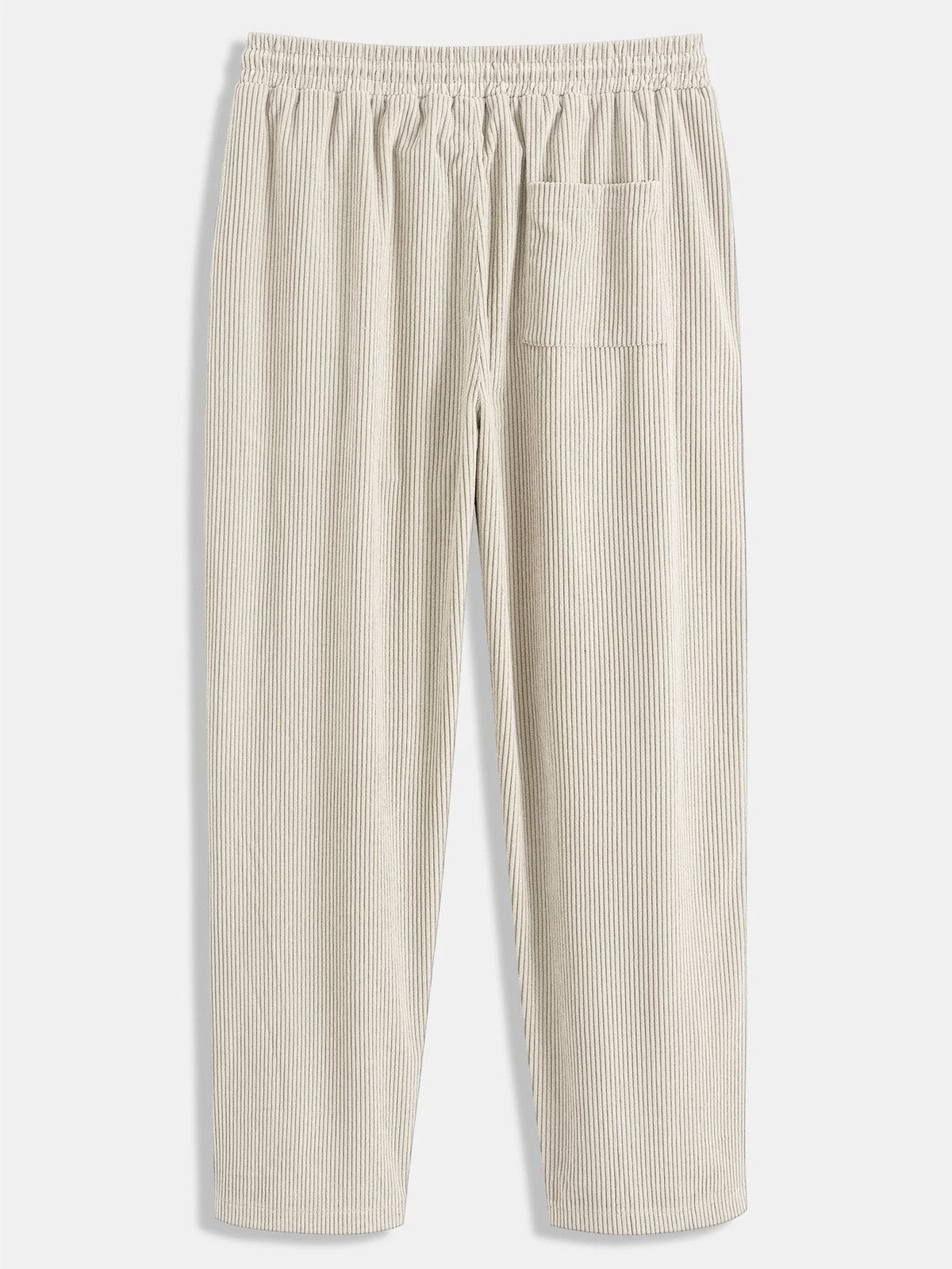 Men's Corduroy Shirt Set | Casual Straight-Leg Trousers 6