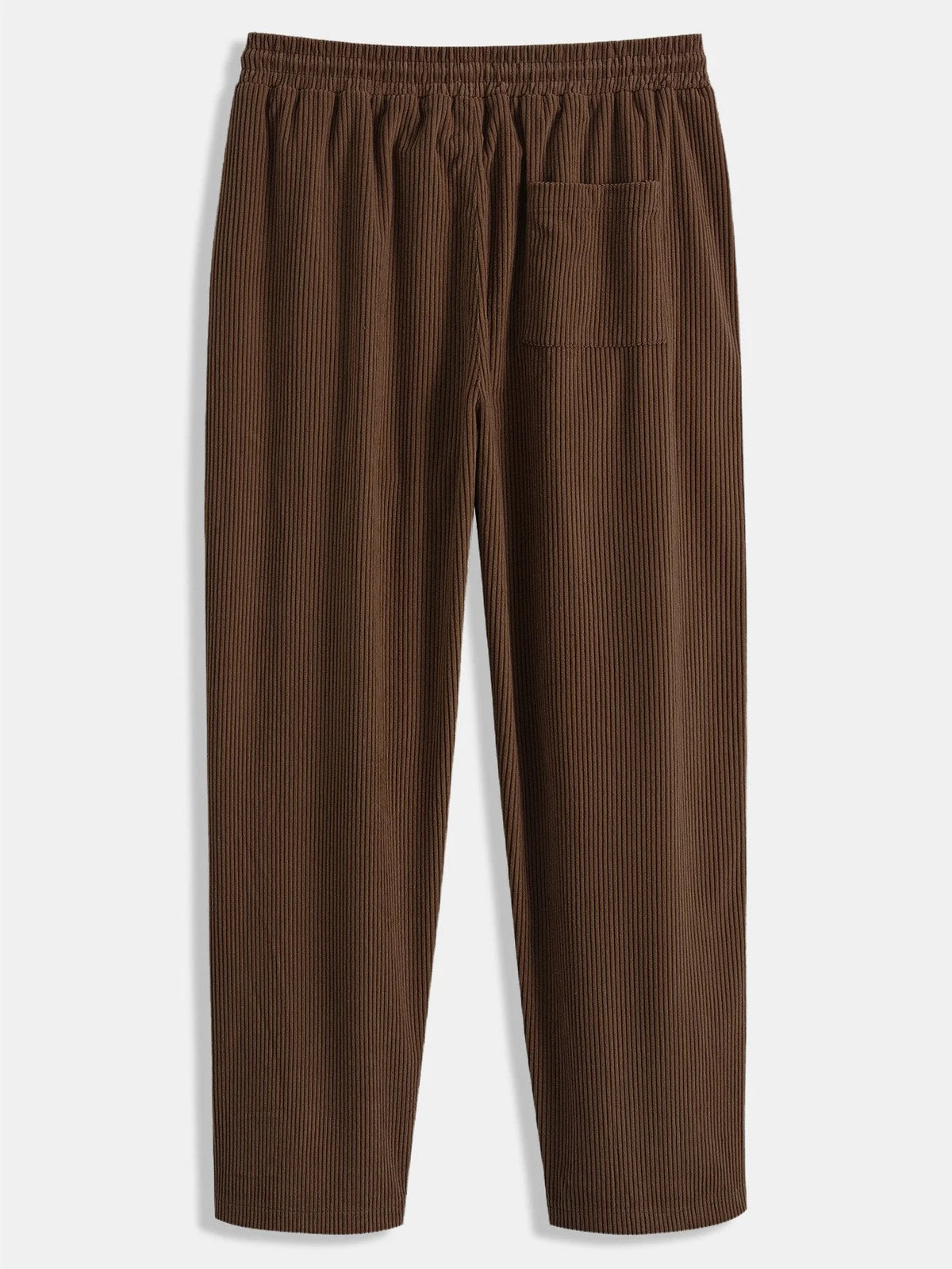 Men's Corduroy Shirt Set | Casual Straight-Leg Trousers 7
