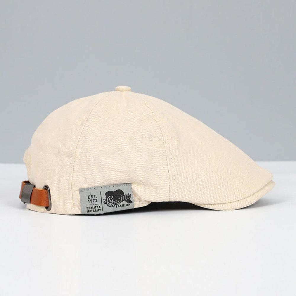 Men's Cotton Flat Cap | Classic Newsboy Hat 5