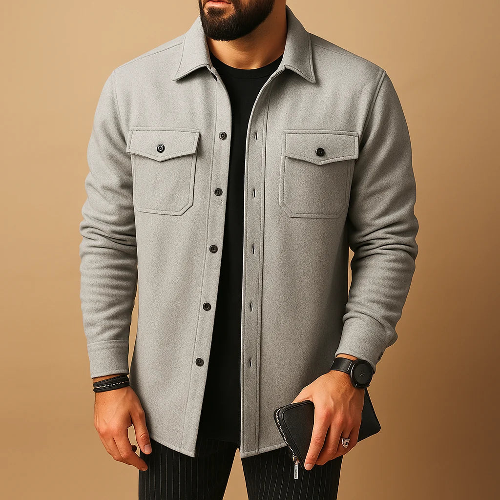 Men's Flannel Shirt | Warm Long-Sleeve Relaxed Fit 2