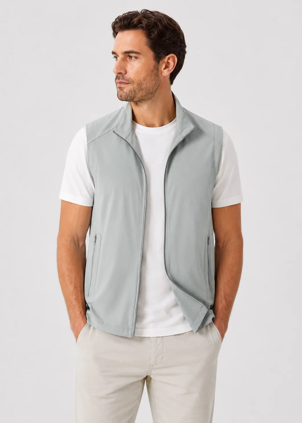 Men's Insulated Down Vest | Lightweight Sleeveless Puffer 5