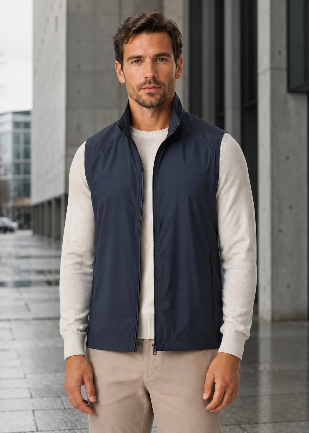 Men's Insulated Down Vest | Lightweight Sleeveless Puffer 8