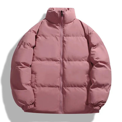 Men's Insulated Puffer Jacket Stand-Collar Zip-Up 5