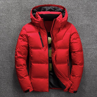 Men's Insulated Puffer Jacket with Detachable Hood | Men's Winter Jacket 3