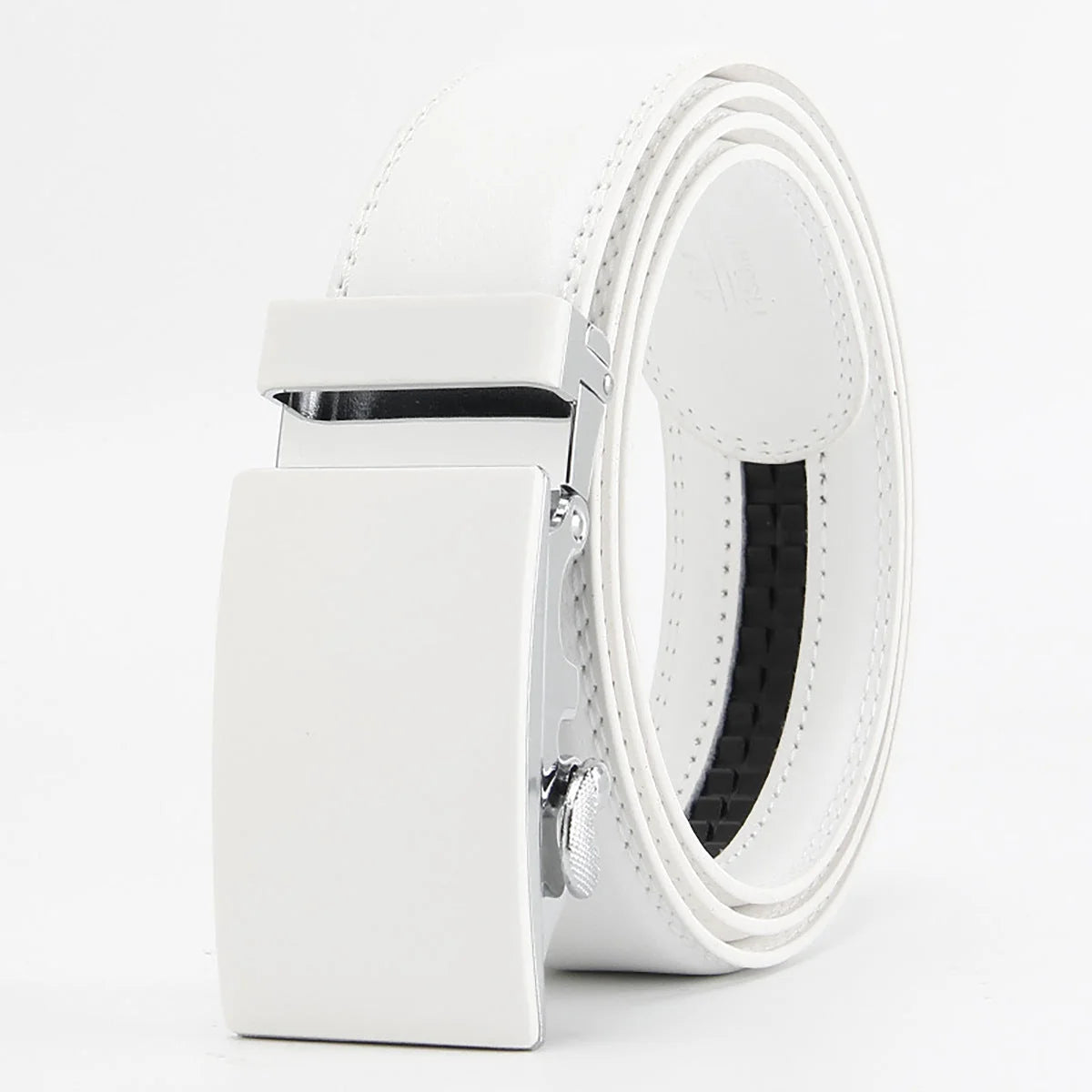 Men's Leather Belt | Automatic Buckle Adjustable Strap 5