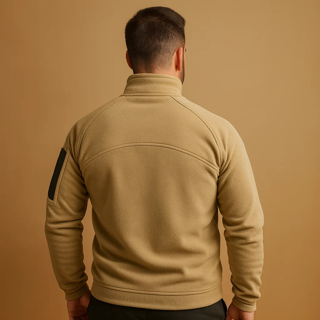 Men's Lightweight High-Neck Pullover | Casual Regular Fit Top 5