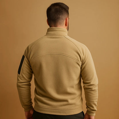 Men's Lightweight High-Neck Pullover | Casual Regular Fit Top 5