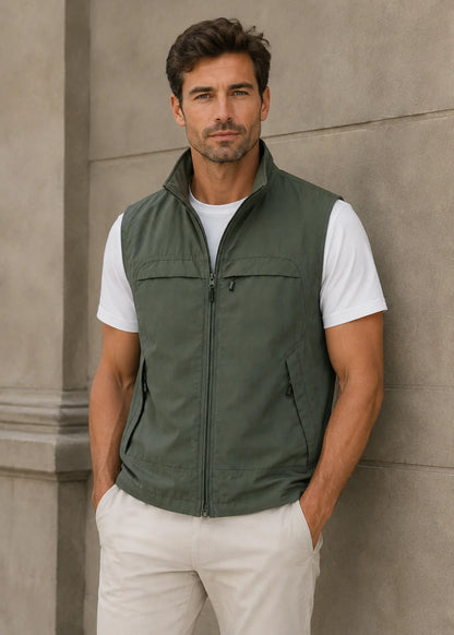 Men's Lightweight Insulated Nylon Bodywarmer Vest 7