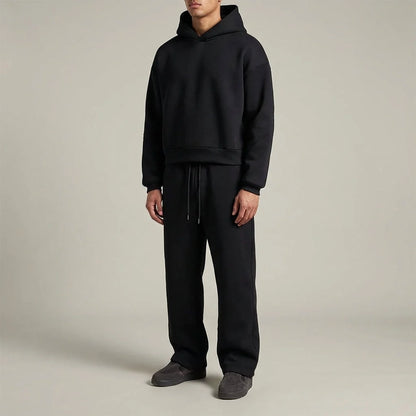 Men's Oversized Hooded Tracksuit Set | Sweat Suits for Men 0