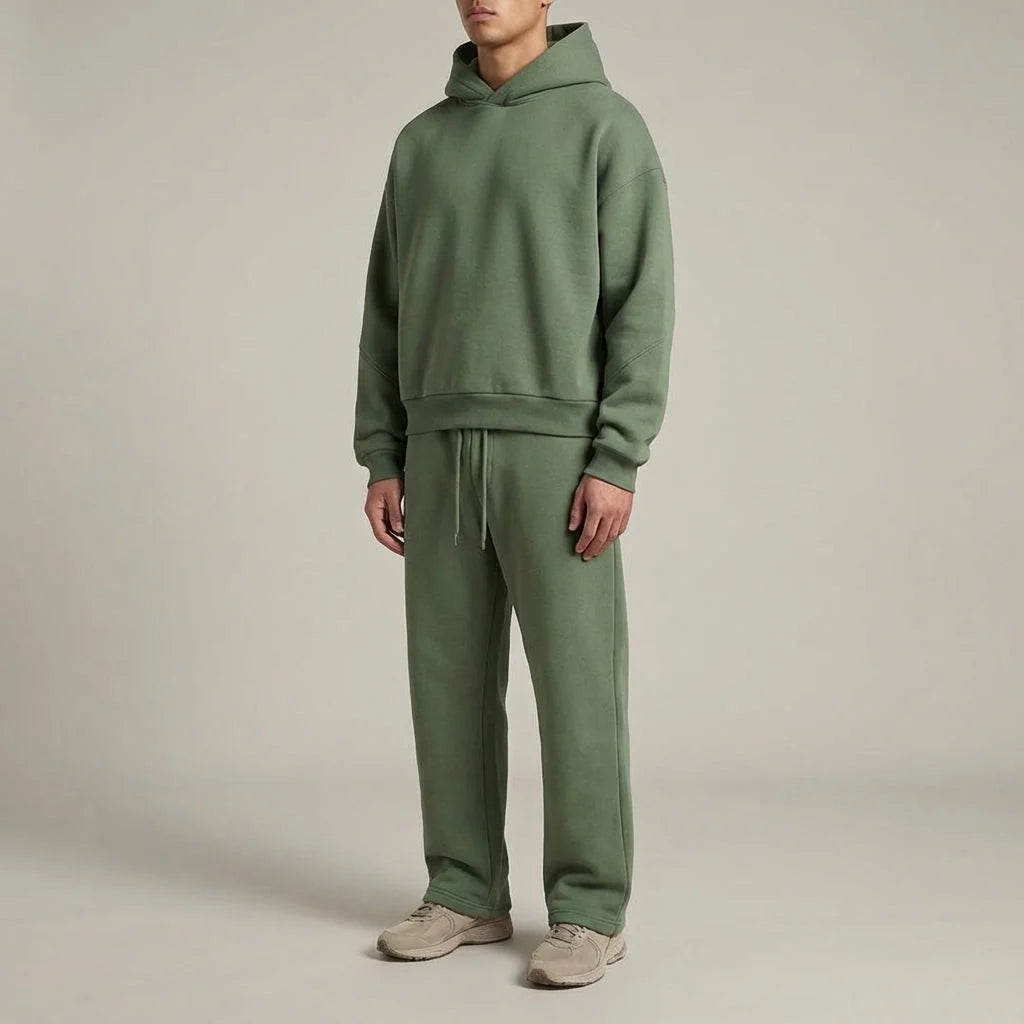 Men's Oversized Hooded Tracksuit Set | Sweat Suits for Men 4