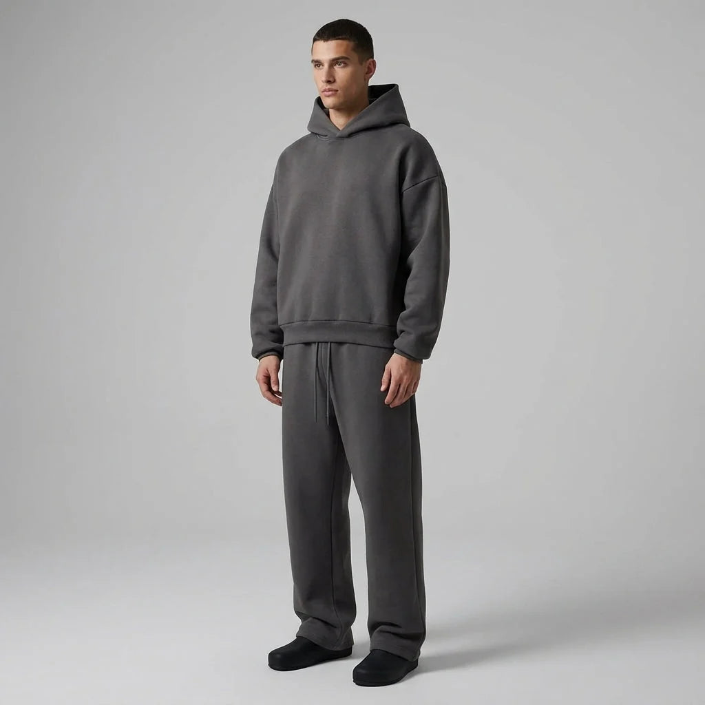 Men's Oversized Hooded Tracksuit Set | Sweat Suits for Men 5