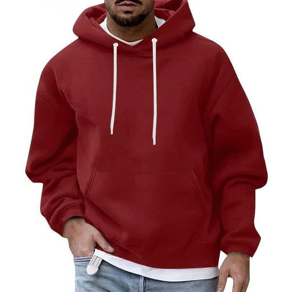 Men's Oversized Hoodie Long-Sleeve Pullover 3